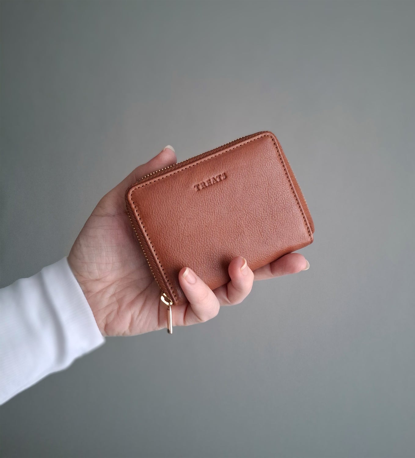 Treats Esme Wallet Cognac