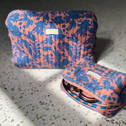 Treats Ida Marie Toiletbags Blue Floral