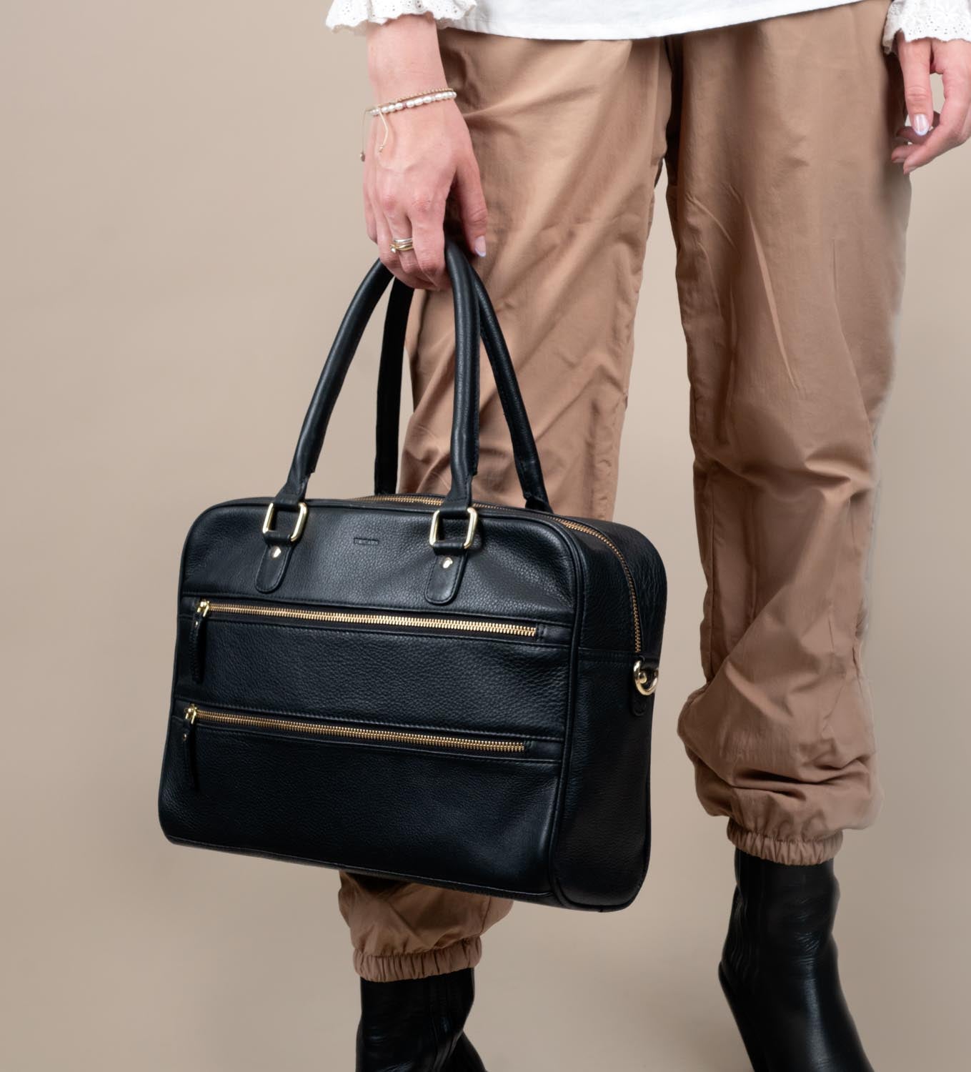 Treats Isabell Bags Black, gold