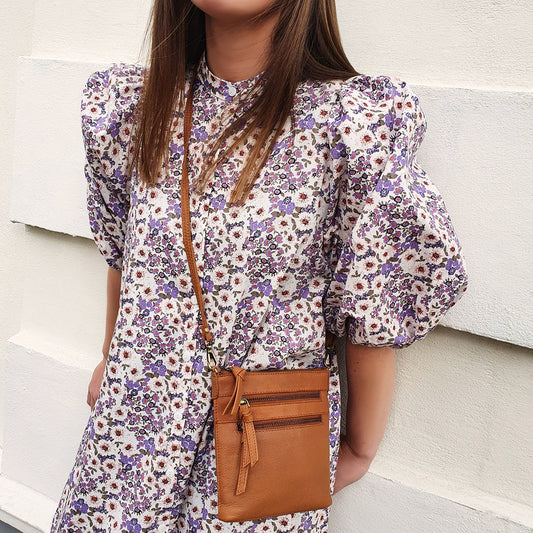 Treats Rosa Bags Cognac
