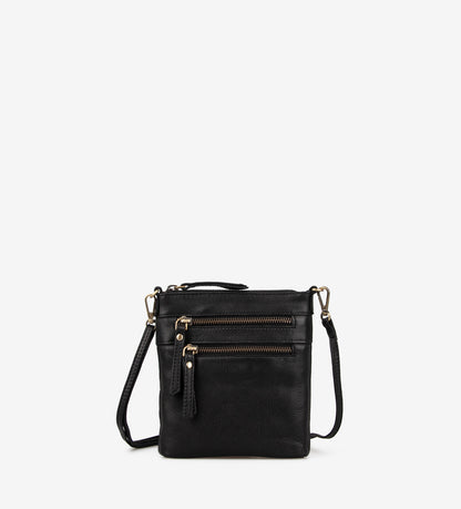 Treats Rosa Small Crossbody Black